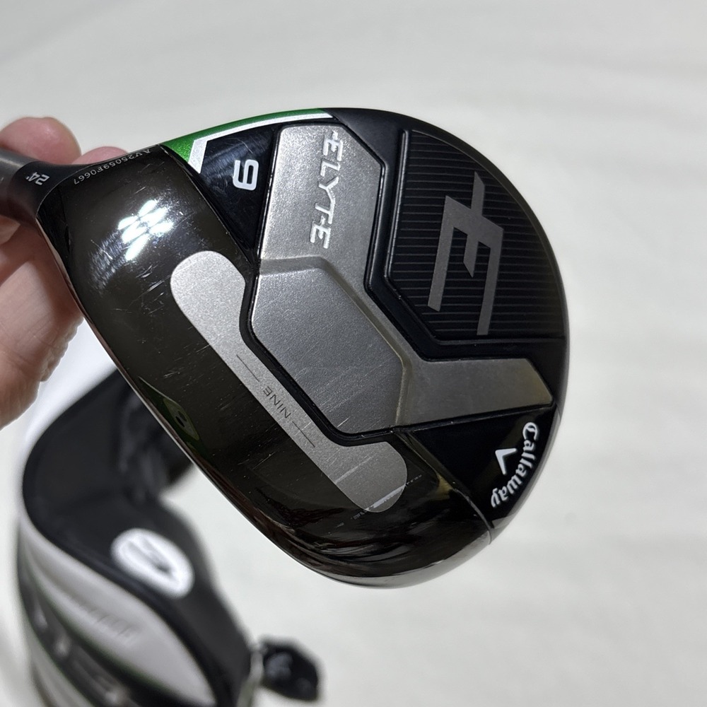Callaway  ELYTE X 24 Degree Driver Mitsubishi Vanquish 9-R2 Seniors w/ Headcover